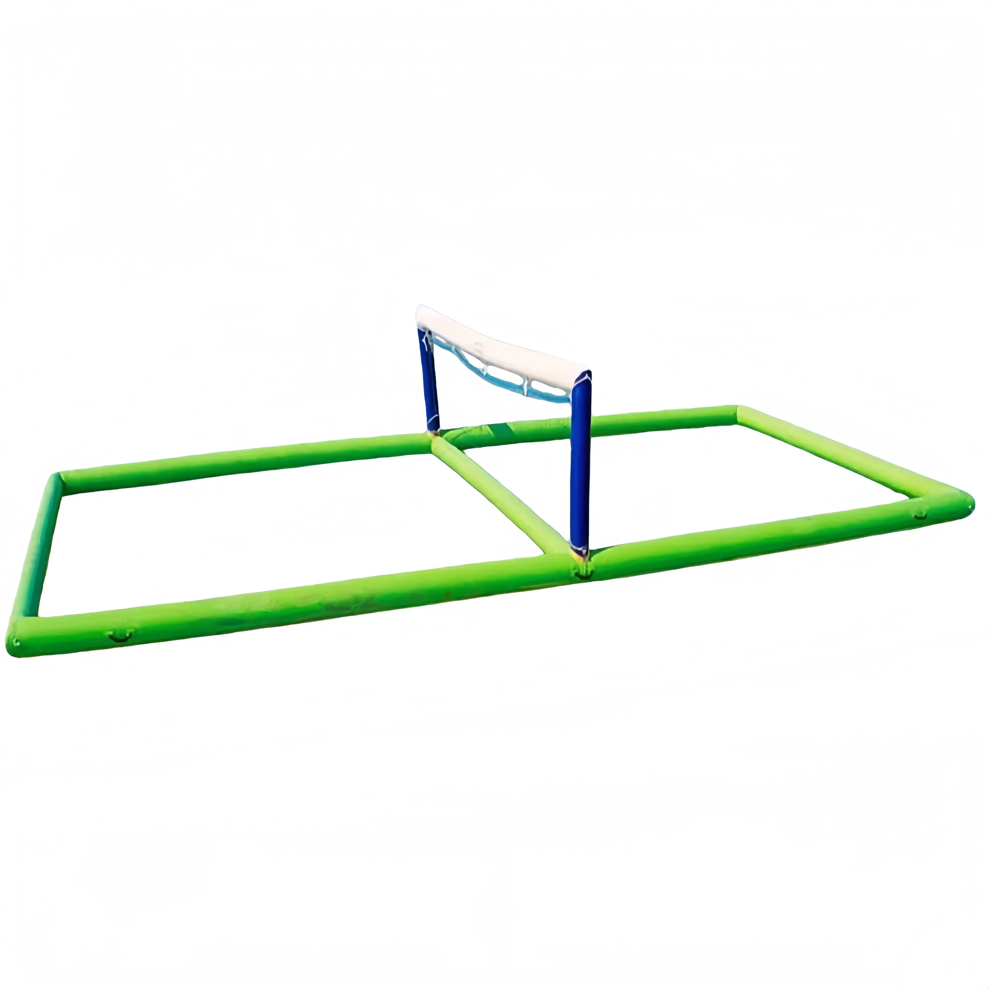 Premium Hot Selling Floating Volleyball Court Commercial Inflatable Volleyball Pool for Outdoor Pool Beach Water Park Resortprom