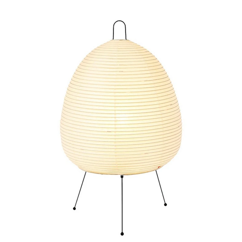 Japanese Rice Paper Lantern LED Table Lamp Living Room Bedroom Bedside Study Hotel Homestay Tripod Floor Lamp,EU Plug