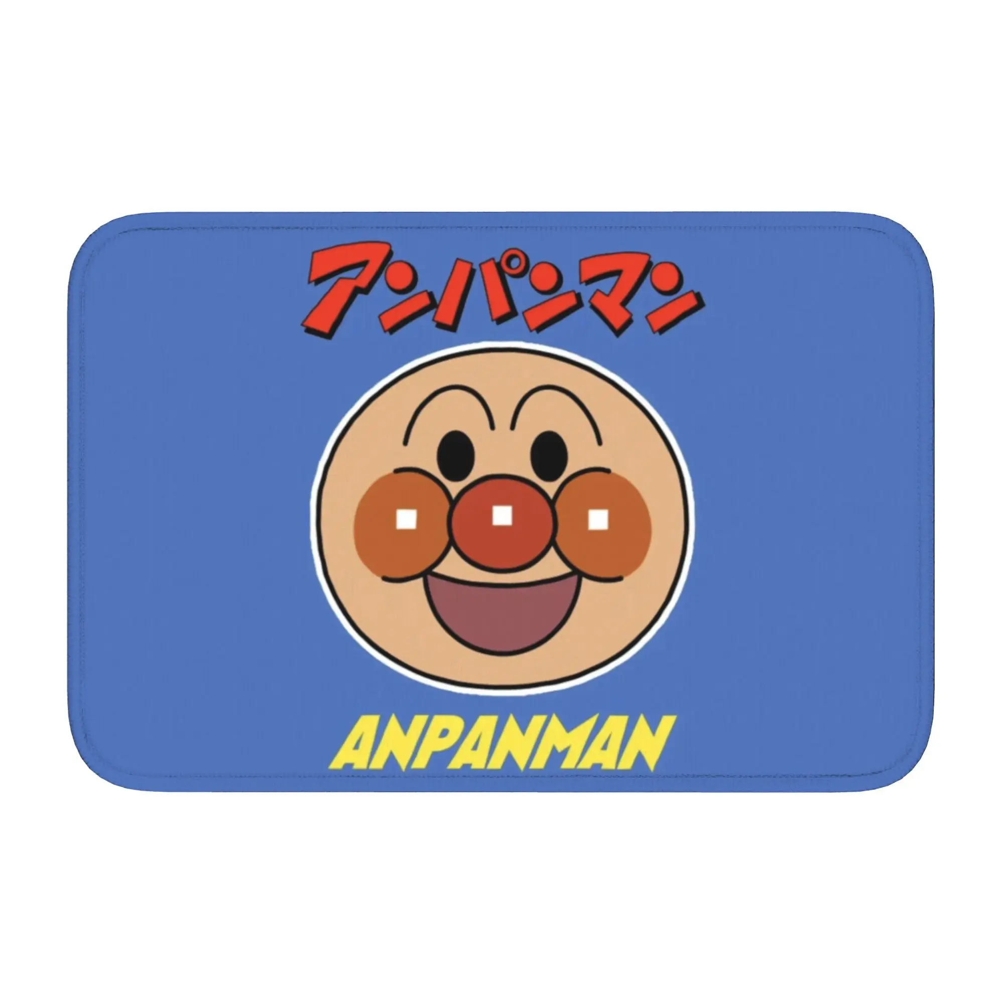 

Anime Anpanmans Floor Door Kitchen Bathroom Mats Anti-Slip Outdoor Doormat Garage Living Room Entrance Rug Carpet Footpad