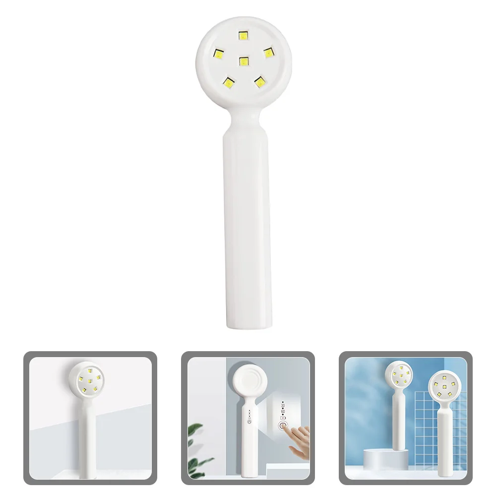 Lampada per unghie Lampada gel UV portatile a LED Piccolo essiccatore per unghie portatile per manicure per smalto gel domestico Luce UV portatile per unghie