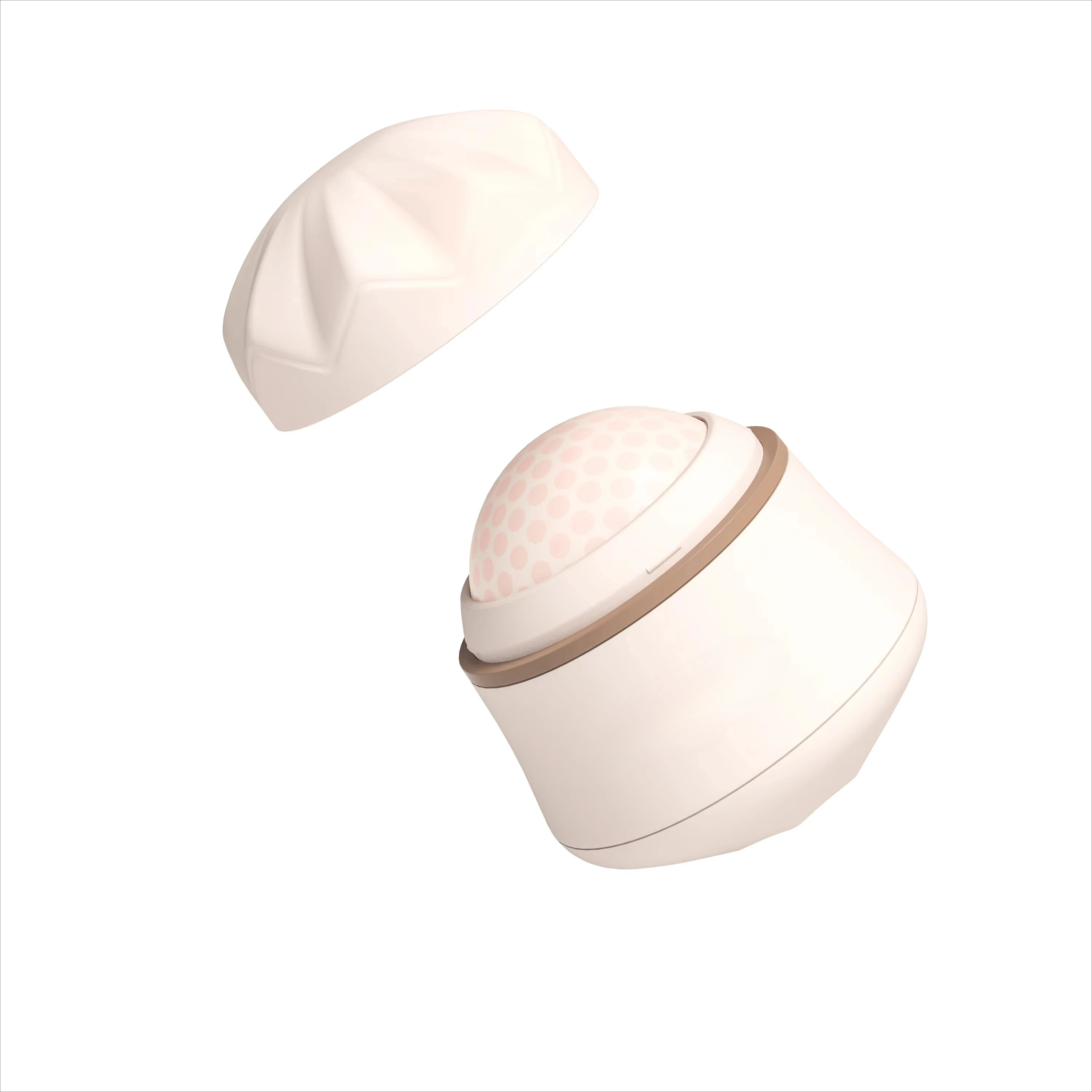 Stainless Steel Ice Ball Roller Facial Eye Massager Home Beauty Skin Care Ice Roller for Reducing Puffiness and Lifting Skin