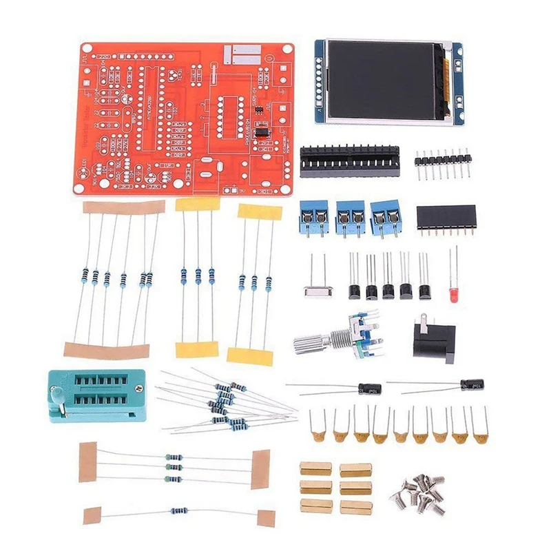 GM328 LCD Transistor Tester DIY Kit Diode Triode Capacitance LCR ESR Meter Module