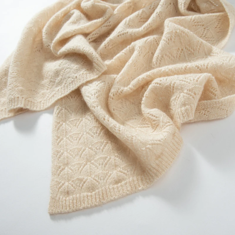 KOIJINSKY New Cashmere 180*40 Women in spring, autumn and winter, soft warm needle knitted scarf