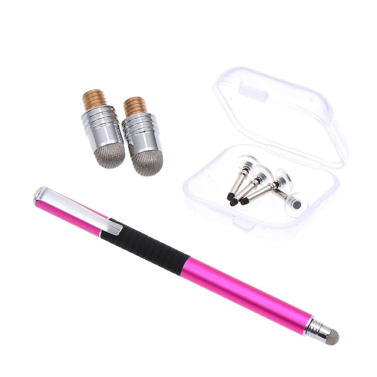 

5 Pcs Capacitor Pen Set Stylus Touch Screen Writing Tool Phone Tablet Capacitive Pens Handwriting Eco Metal Sensitive Tip