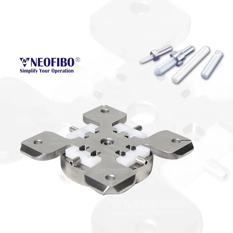 

Neofibo D2.00-UPC-8 ceramic ferrule polishing fixture fiber optic holder fiber optic connector polish jig