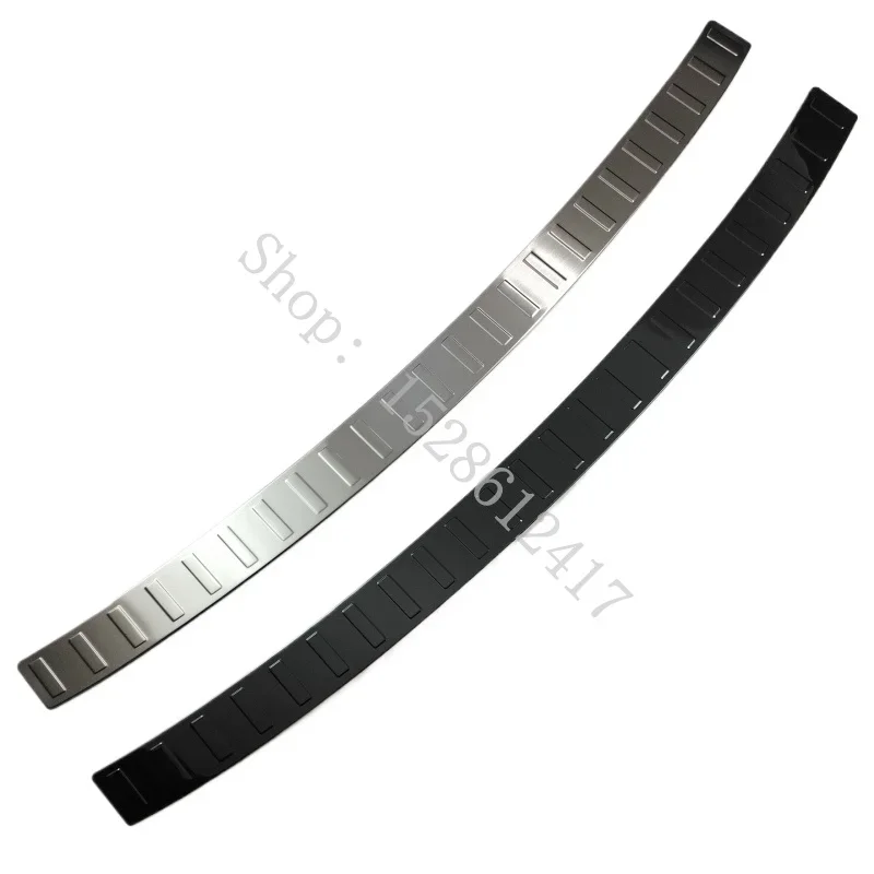 

Стайлинг автомобиля для BMW X5 F15 F85 2014 2015 2016 ~ 2018, задняя защита из нержавеющей стали, крышка протектора, защита заднего бампера, накладка на порог багажника