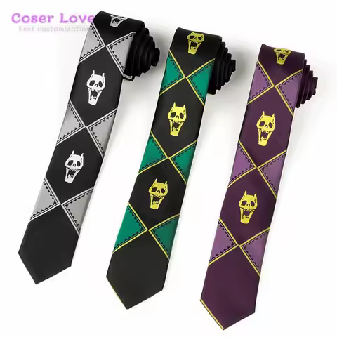 CHENGXIANG COS Adventure Kira Yoshikage cosplay accessories tie Halloween Christmas giftWELCOME~