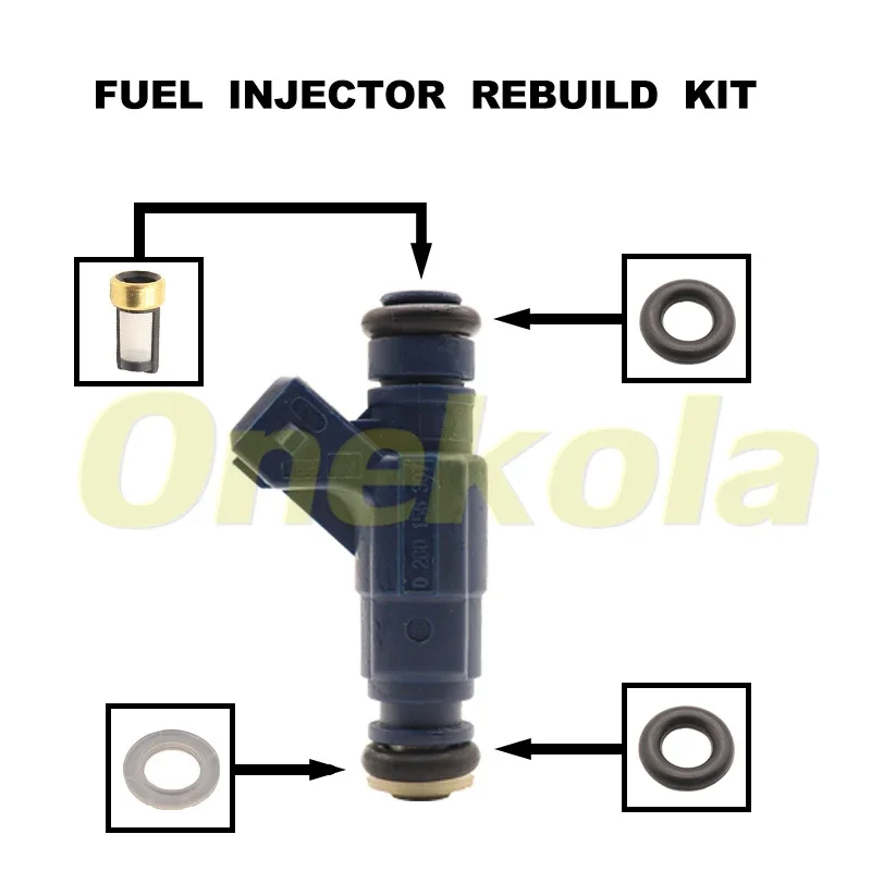 Fuel Injector Seal O-Ring Kit Seals Filters for voor ChangAn, Xiao Kang hoge prestaties Vulpistool 0280156307