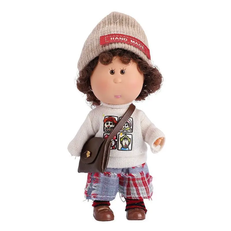 

Кукла-картошка 14 см, милая, для самостоятельной нарядки, виниловая игрушка с одеждой