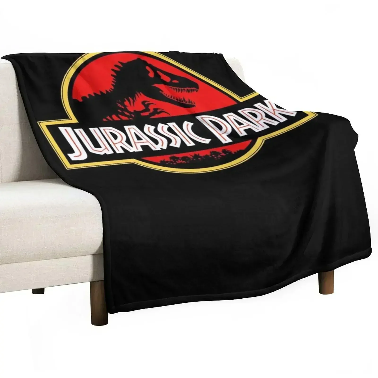 Jurrasic Park Throw Blanket Lightweight Warm Blanket for Travel Camping