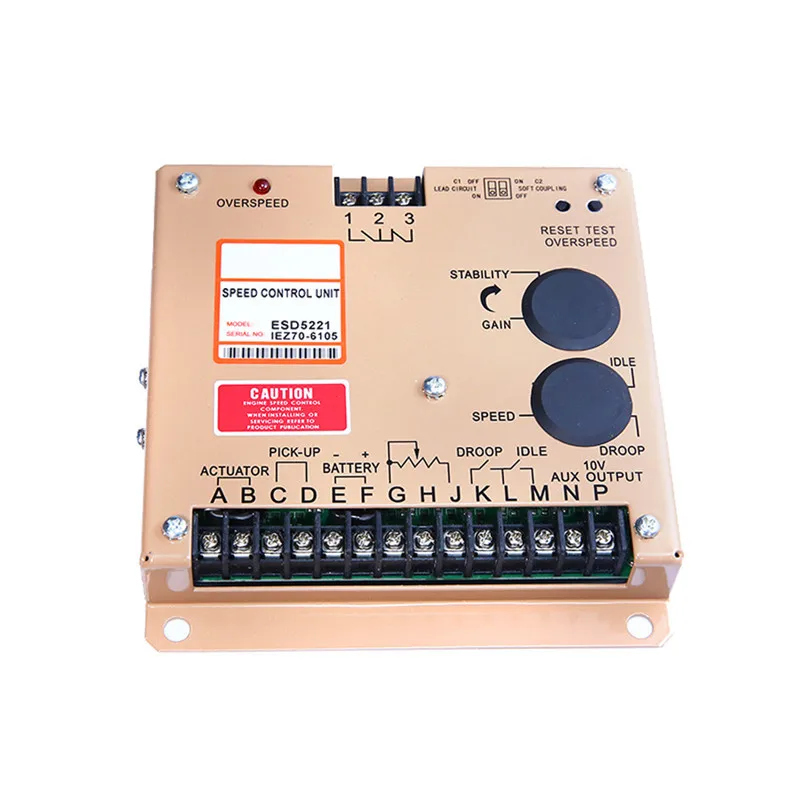 

Diesel Generator Set Speed Control Board ESD5220 Speed Controller Electronic Speed Control ESD5221 Control Board