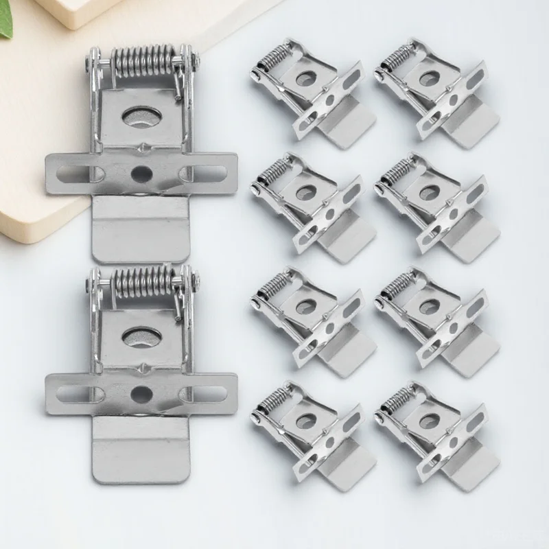 1Set Recessed Light Spring Clip Retaining Clip for Downlight Fixture Upgrade Simple Installation Metal Panel Lamp Clamp Secure