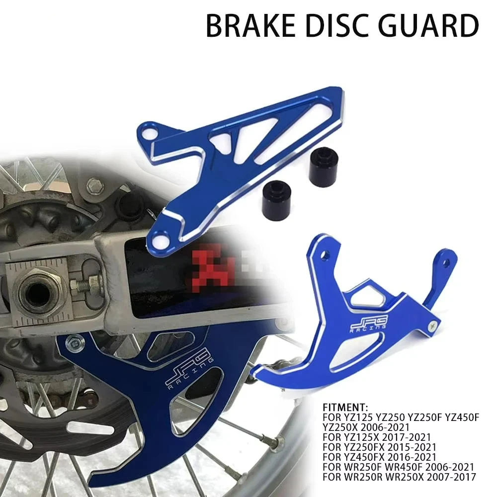 Für Yamaha YZ125 YZ250 YZ250F YZ450F YZ250X YZ250FX YZ450FX WR250F WR450F YZ YZF WRF 250 450 CNC Bremsscheibe Hinten Schutz Abdeckung