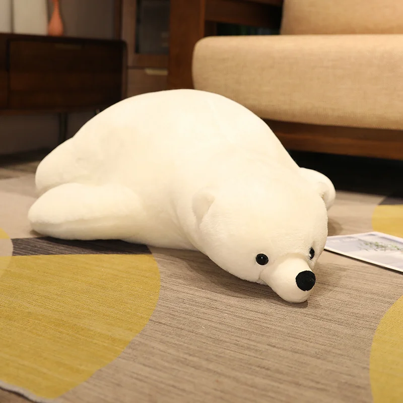 

110cm Big Plush Pillow Toys Soft Polar Bear Toys Pillow For Girls Plush Stuffed Toys Kawaii Room Decor Kids Birthday Gifts