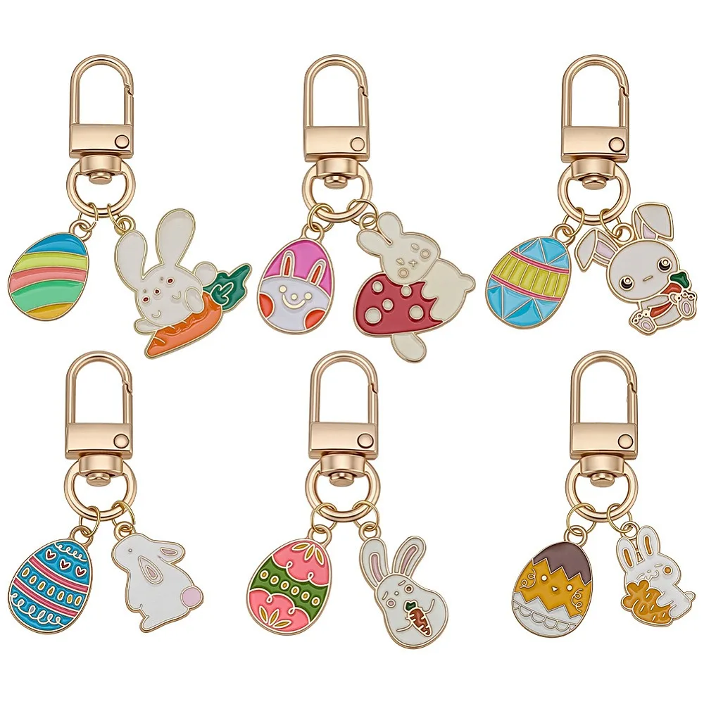 6-pecas-de-pingentes-de-liga-esmaltada-com-tema-de-halloween-com-fechos-de-lagosta-giratorios-de-liga-formas-e-cores-sortidas-56~66mm