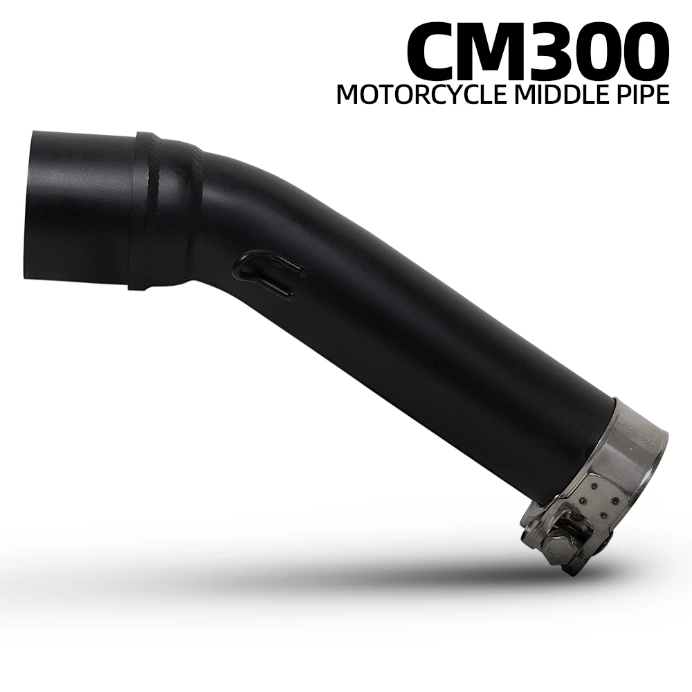 CMX300 Exhaust Pipe for Honda CMX300 CMX500 REBEL 300/500 51MM Motorcycle Exhaust Adapter Middle Link Pipe Moto Accessories