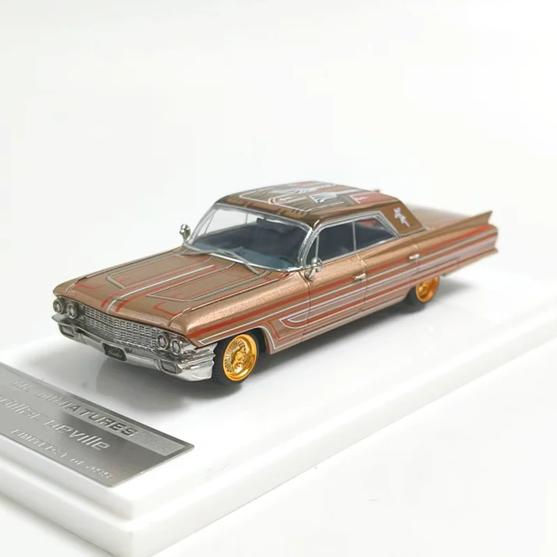 

MK литой под давлением масштаб 1:64 DeVille коричневый сплав модель автомобиля готовый продукт моделирование серии игрушки автомобильные сувениры коллекция подарок