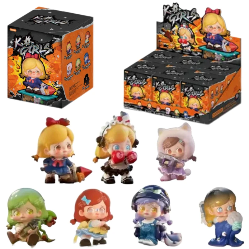 

Новая оригинальная серия Kokosa Rampaging Loli, слепая коробка, загадочное украшение, фигурка, модель куклы, коллекционные игрушки, подарки-сюрпризы на день рождения