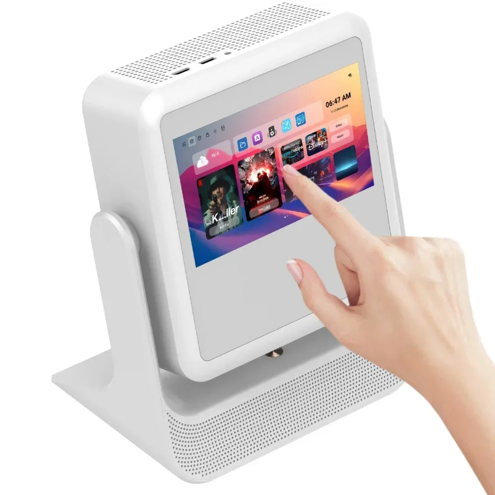 C3 Flick Smart Projector with Touch Screen Pad Android OS 5G Wifi Bluetooth 4K Projectors & Presentation Equipments