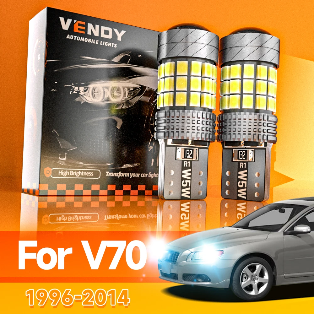 

2 шт. для Volvo V70 1996-2014 светодиодный габаритный фонарь 2003 2004 2005 2006 2007 2008 2009 2010 2011 2012 2013 аксессуары