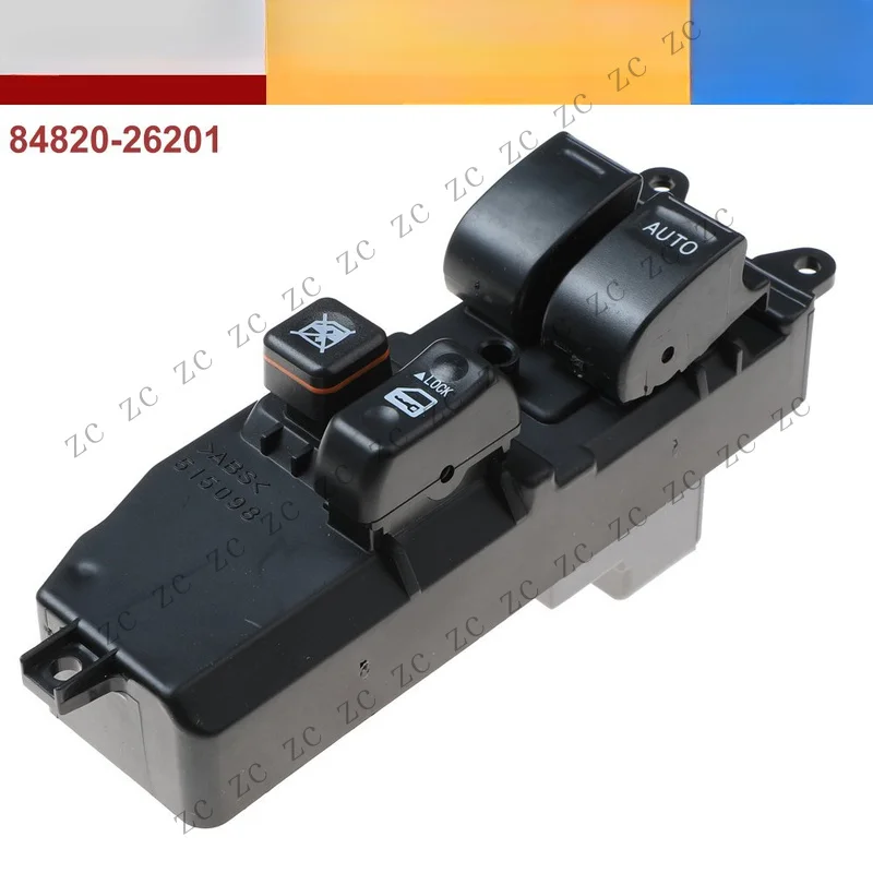 S+ 84820-26201Master Power Window Switch Right For Toyota Hiace KDH2## LH2## TRH2##