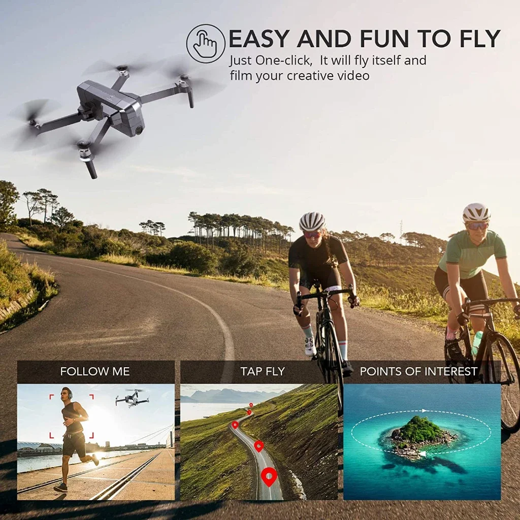 3KM F11S Pro GPS Drone Gimbal HD 4K Camera EIS Two Axis Gimbal Brushless Aerial Photography 5G WIFI FPV Quadcopter Drone Toy