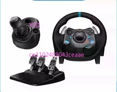 G29 G923 Game Steering Wheel 900 Degrees Dual Motor Force Feedback for Racing Simulation Driving