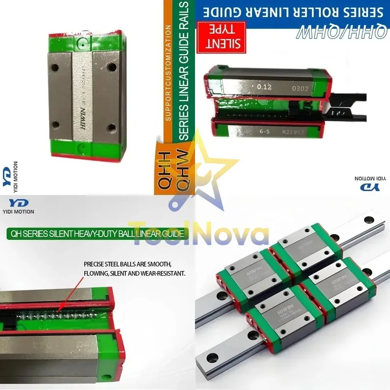 2026*Hotsale* QHH QHW Linear Guides QHH15CA QHW15CA QHH45CA QHW45CA QHH20CA QHH35CA HGR20 Cnc Linear Guide Rails Blocks