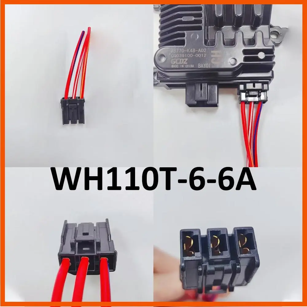 Connector Coil Plug 3 wires for 38770-K48-T42 38770K48T42 WH110T-6 WH110T-6-6A EFI Motorcycle ECU Control Unit