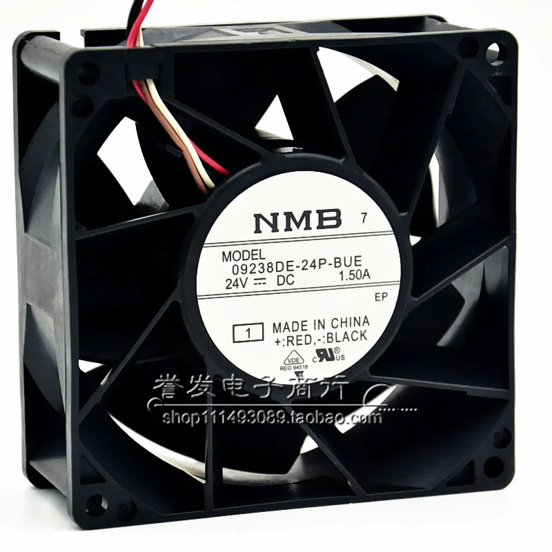 NEW ORIGINAL 09238DE-24P-BUE 24V 1.50A 9038 90x90x38mm COOLING FAN RADIATOR