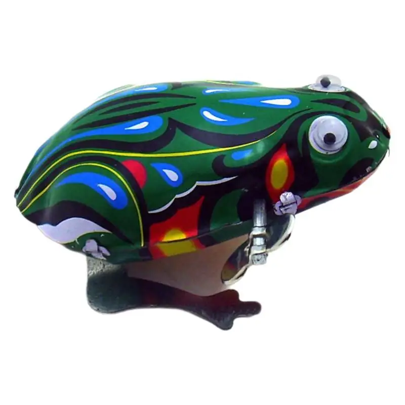 MS082 لايف العين الحديد الضفدع التجارة الخارجية طبعة الضفدع الرجعية الحنين اللعب الحرف الحديدية #5
