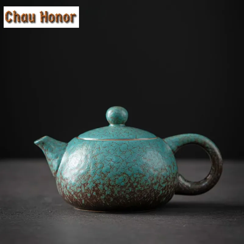 

230ml Japanese Style Coarse Pottery Xishi Pot Kung Fu Tea Set Single Pot Household Single Pot Tea Maker Tea Ceremony Customized