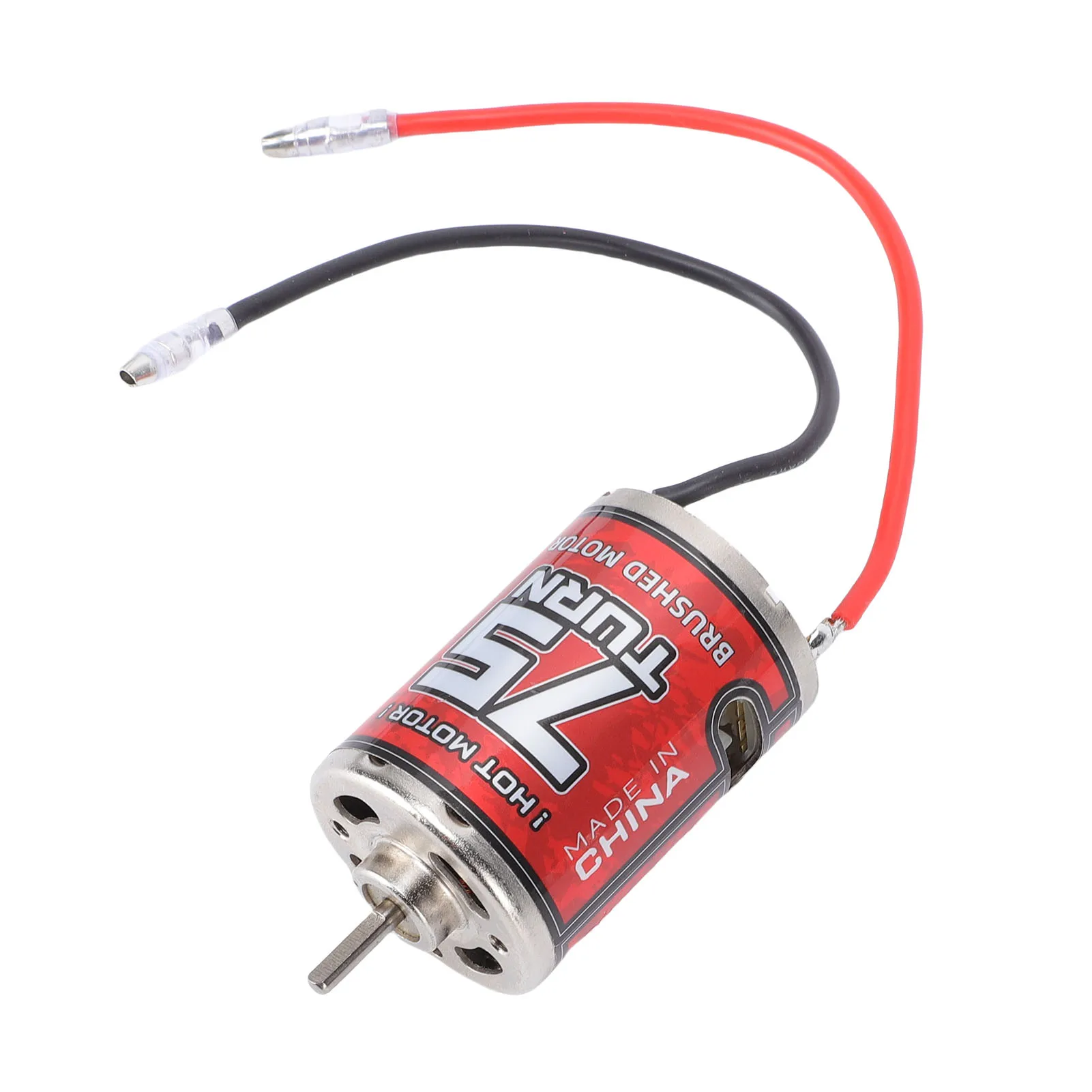 Motor cepillado 75T 540, Motor cepillado 540, alta torsión, bajo ruido, Motor RC 75T para coche RC, barco, maletero, carcasa de acero inoxidable