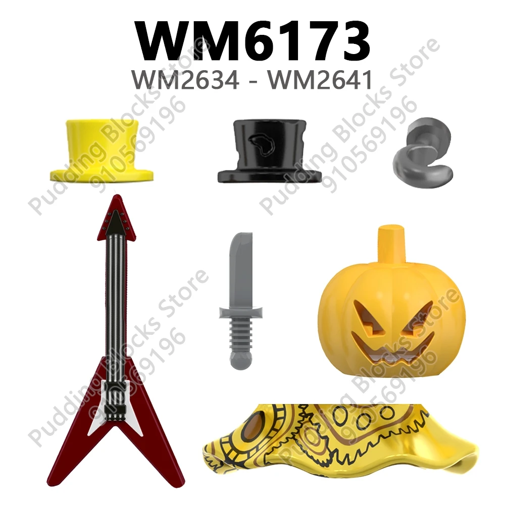 WM6173 Compatible Action Figures Parts Bricks WM2634 WM2635 WM2636 WM2637 WM2638 WM2639 WM2640 WM2641 WM Blocks Accessories Toys