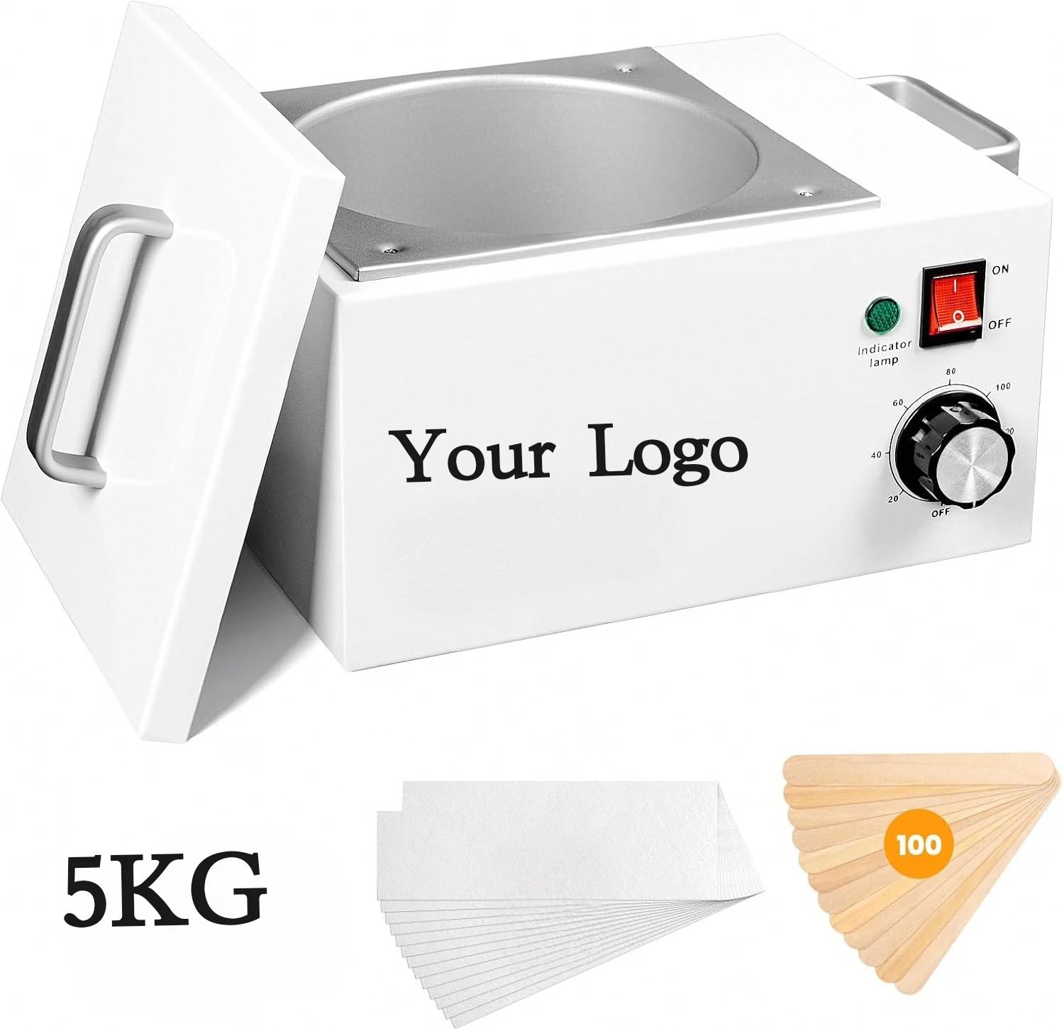

Professional Salon 11lb Large Size Hai Removal Single Wax Warmer Heating Paraffin Wax Heater Machine for Wholesale Price