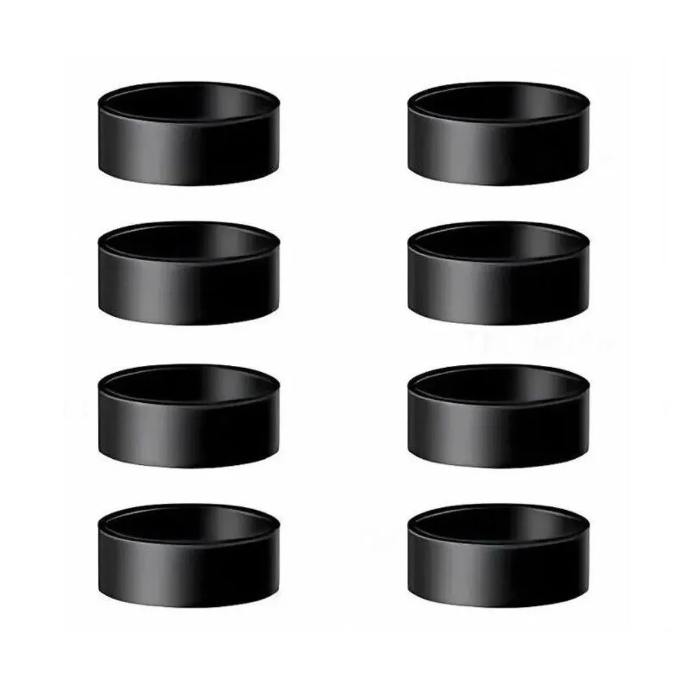 8PCS Transparent Joystick Protection Rings Anti Dust Anti Wear Joystick Silicone Guards for PS5 PS4 Pro Xbox VR2 ROG