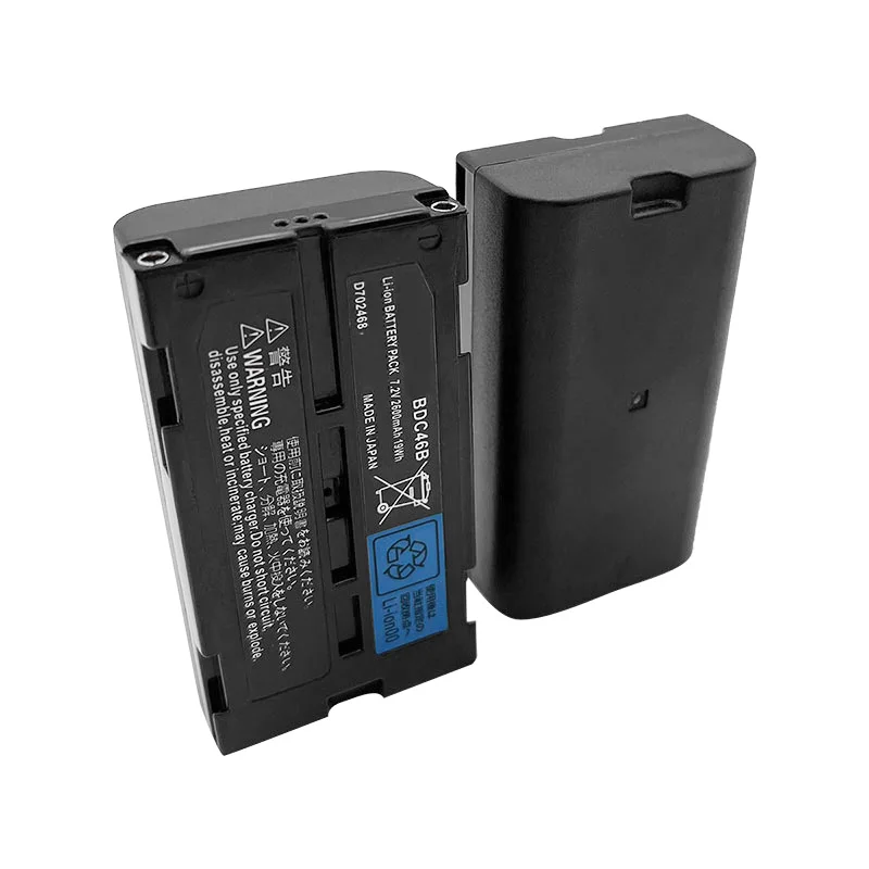 New 7.2V 2600mAh Li-ion BDC46B BDC46 BDC46A Battery For SET230R 300 Total Station surveying instrument 1 2 4 pcs