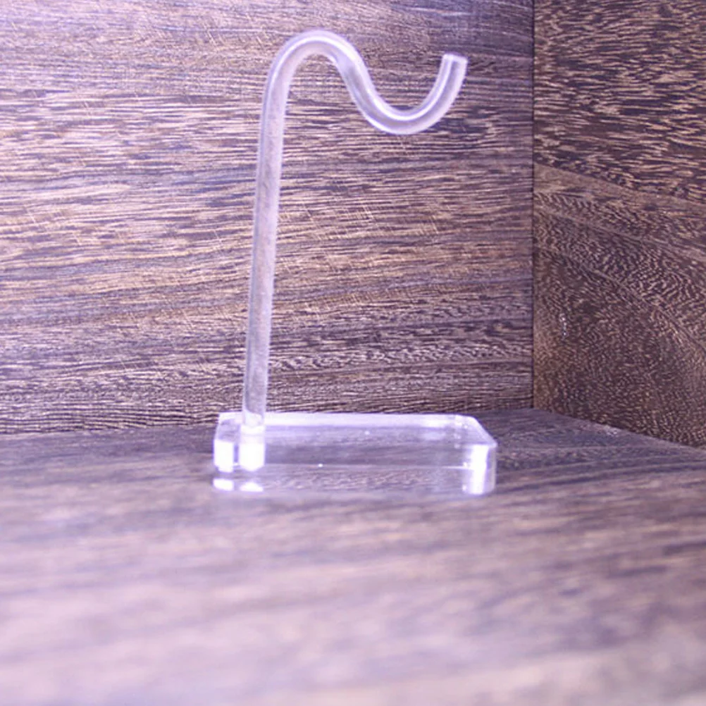 

Акриловая подставка для ювелирных изделий, крючок, браслет, органайзер для часов, элегантный дизайн, стеллаж для хранения домашнего декора, дисплей для часов