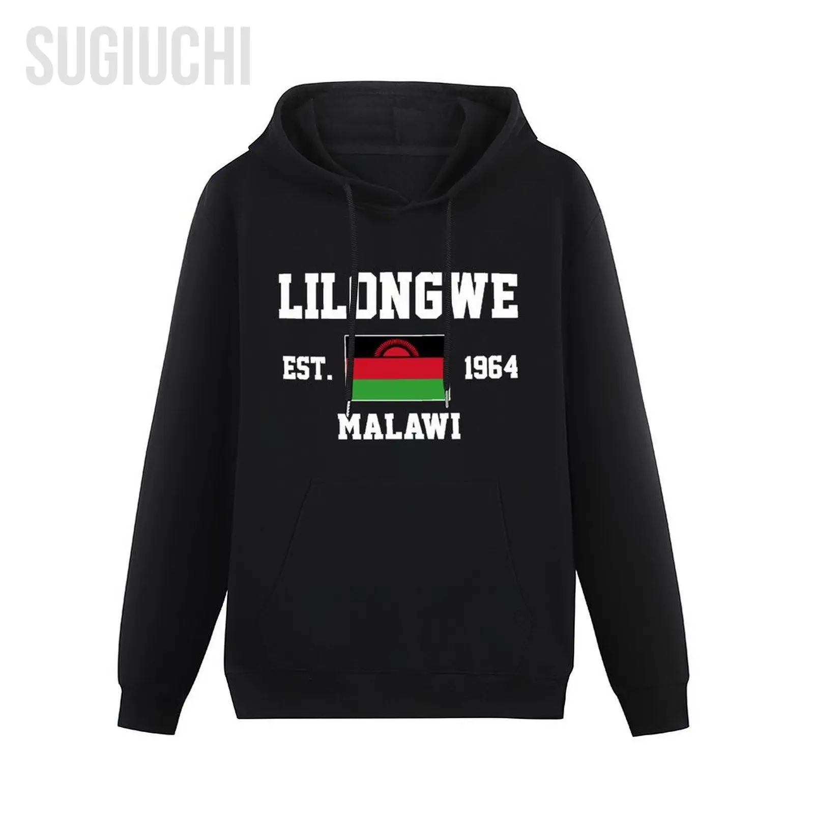 Men Women Hoodies Malawi EST.1964 Lilongwe Capital Hoodie Pullover Hooded Hip Hop Sweatshirt Cotton Unisex