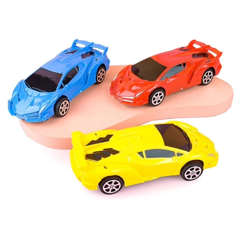 17cm Kids Fun Wind-Up Inertia Racing Car Toy Baby Educational Toy Classic Diecast Crawling Vehicle Model Mini Cars for Boys