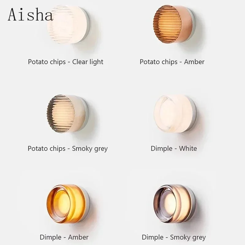 

Modern Round LED Acrylic Wall Lamp Sconce for Living Room Corridor Bedroom Bathroom Home Decoration Indoor Lighting Fixture