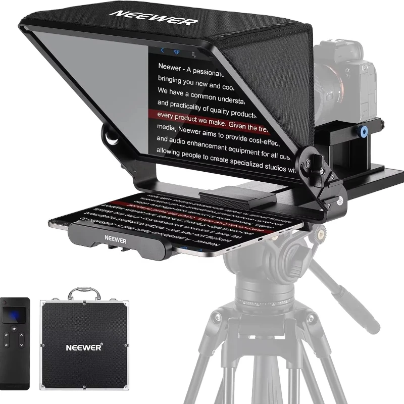 With RT113 remote/application control 45-degree tilt 14-inch beam splitter Full metal frame Upgraded camera holder