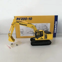 Diecast 1:50 Scale KOMASTU PC200-10 PC210LC-10 PC220-10 Alloy Excavator Engineering Vehicle Model Toy Collectible