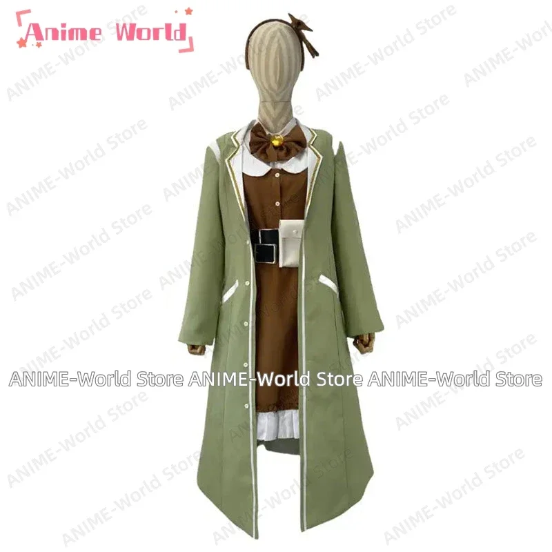 《Custom Size》Library of Ruina Tiphereth Cosplay Costume Wig Halloween Costume（ Coat can Be Changed Colors）