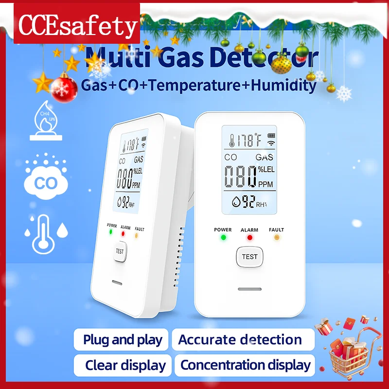 

CCEsafety 4в1 детектор газа и угарного газа