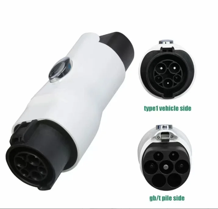 Type1 to Gbt Charging Adapter for Car Ev Charger with Ev Socket