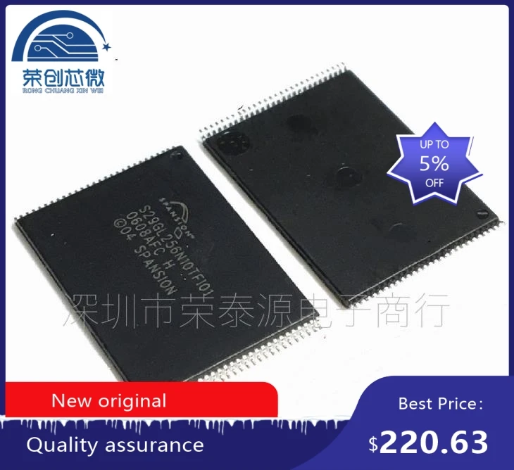  (2PCS) (5PCS ) (10PCS )  (100PCS) new original   S29GL256N10TFI01  TSSOP-56  Memory chip