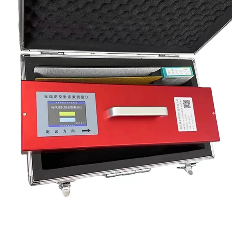 

Высокоточный портативный цифровой ретрорефлектометр для дорожной разметки с литиевой батареей для измерения дорожных знаков и покрытий