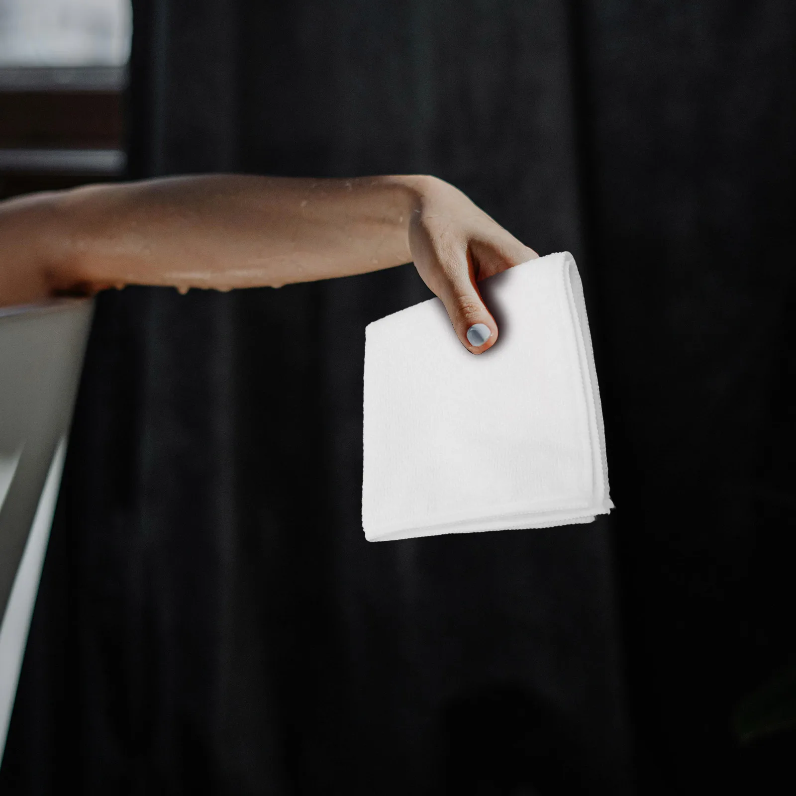 

12 Pcs Thickened Absorbent Rag Cleaning Rags Car Auto Washing Towel Stripe Towels Fiber Cloth Dad Drying