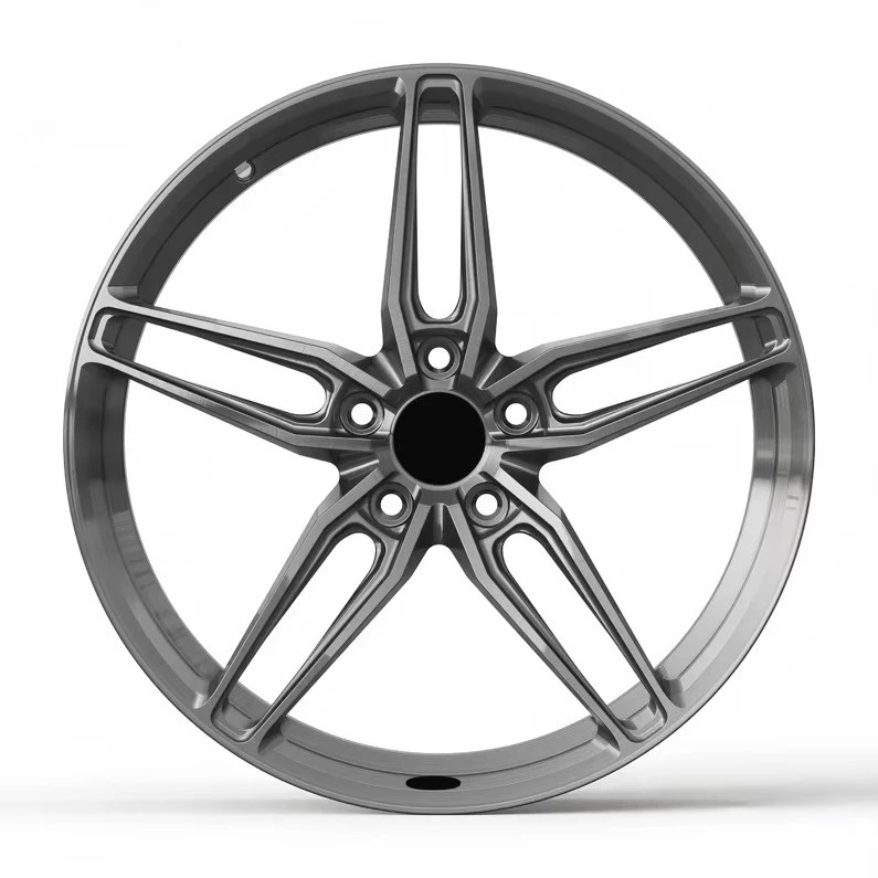 High quality Custom 18-22 Inch Forged Alloy Rims 5x120 5x114.3 5x130 Matt Black Printed Car Wheel Hub